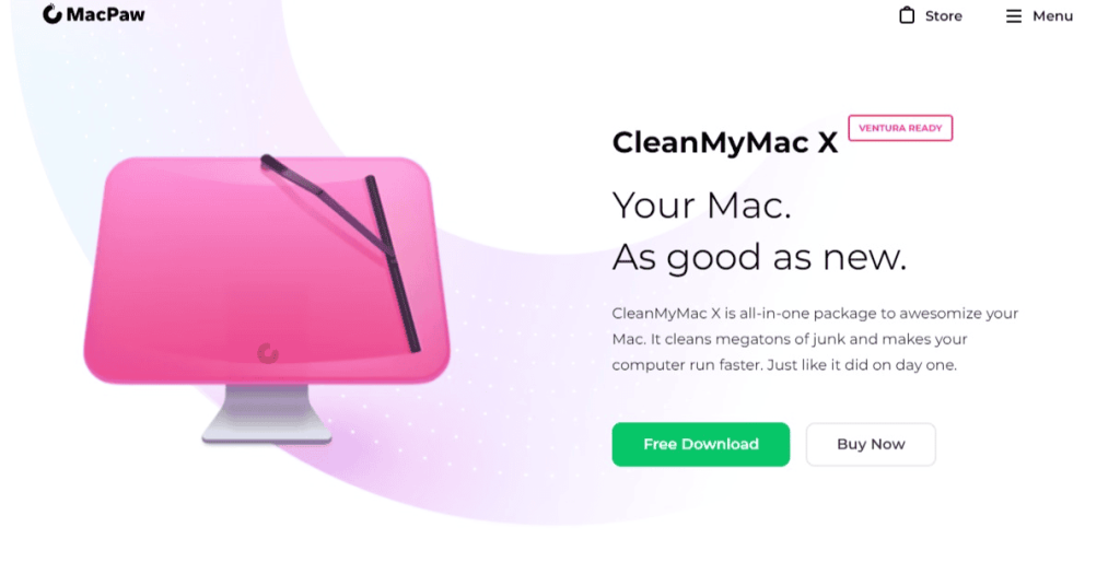 CleanMyMac X best app to clean your Mac