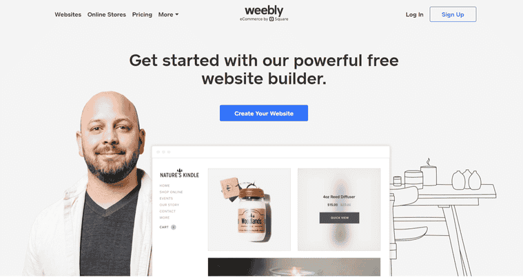 Weebly free website builder without coding